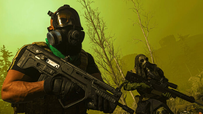 Comment obtenir Golden Gas Mask et ses effets dans Warzone Saison 4
