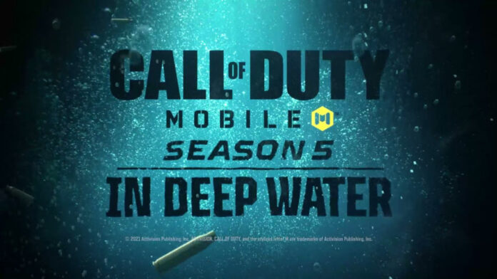 Le teaser de la saison 5 de COD Mobile : In Deep Water est sorti
