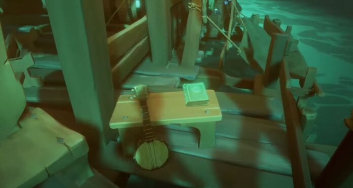 Emplacements des journaux damnés de Sea of ​​Thieves
