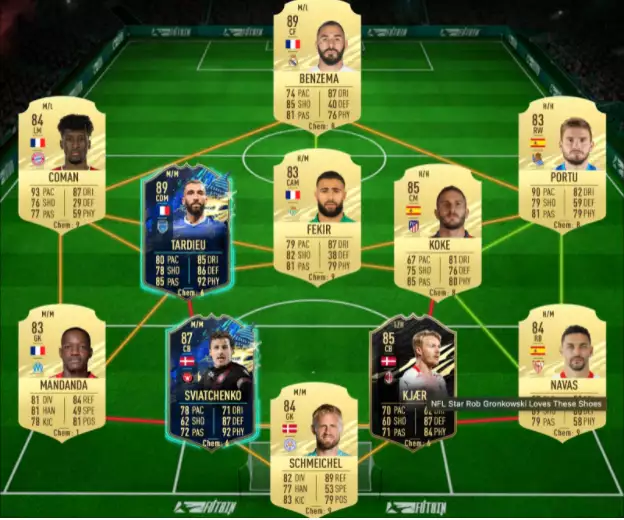 Kevin Volland TOTS SBC - solutions les moins chères