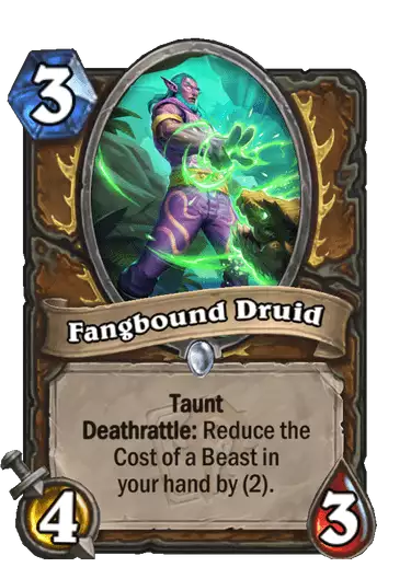 Druide Fangbound de Hearthstone