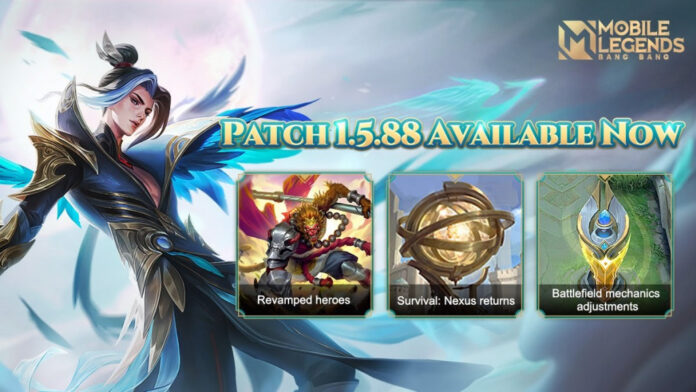 Notes de mise à jour de Mobile Legends 1.5.88 : nouveaux skins, héros gratuits, ajustements du champ de bataille et plus encore

