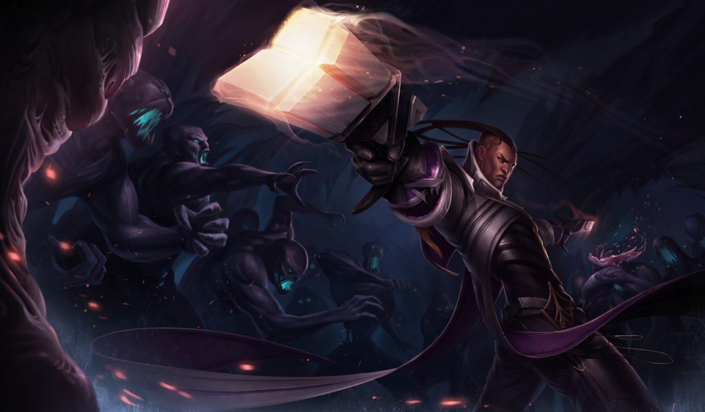 Splashart Lucian de la Faille sauvage