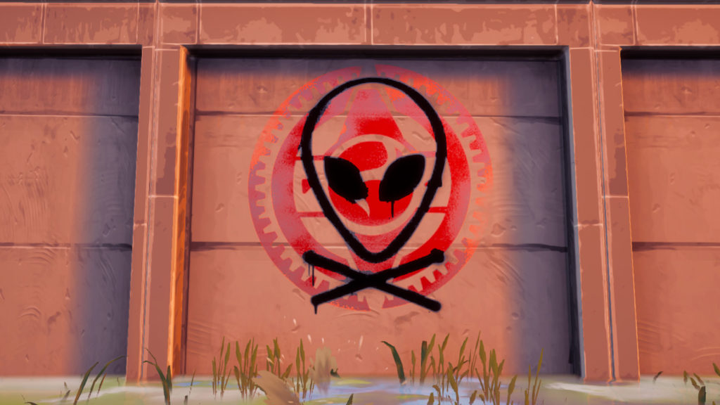 Où trouver un mur couvert de graffitis dans Fortnite Chapter 2 Season 7