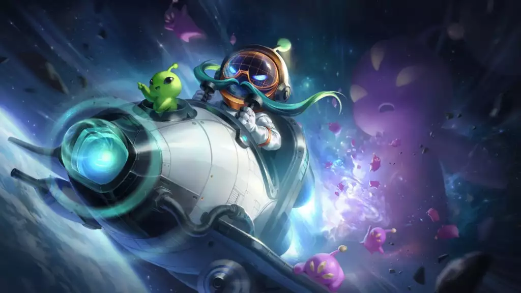 ligne de peau astronaute league of legends