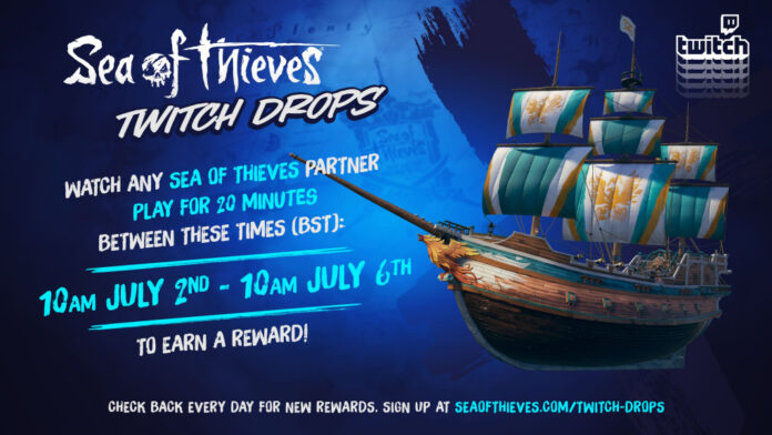 Sea of ​​Thieves Twitch Drop (juillet 2021) : comment obtenir gratuitement la figure de proue du phénix doré, l'émote de démonstration Hurdy-Gurdy, et plus encore
