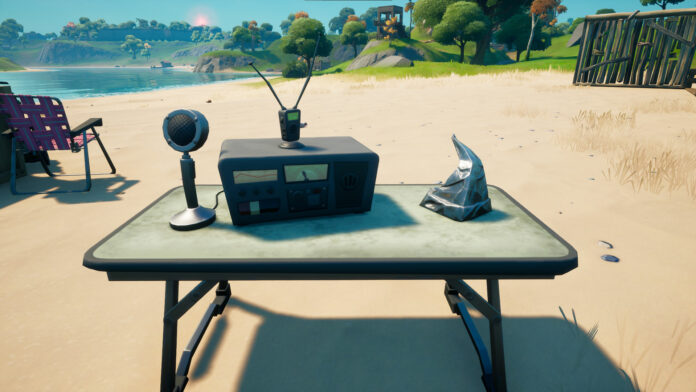 Où interagir avec une radio CB dans Fortnite
