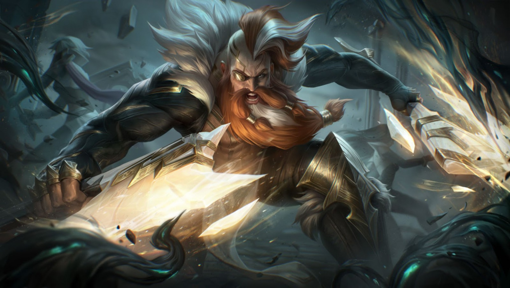 Skin Olaf de l'Initiative des sentinelles de Riot Games