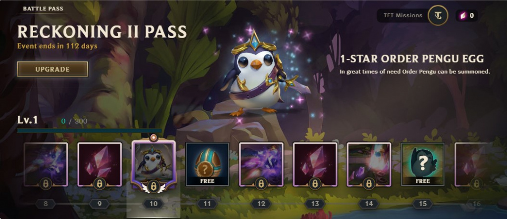 TFT Dawn of Heroes Battle Pass récompenses 2
