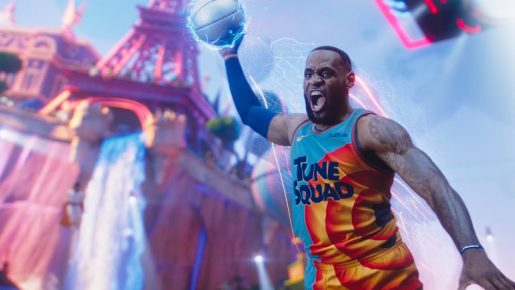 Lebron James sur Space Jam : un nouvel héritage