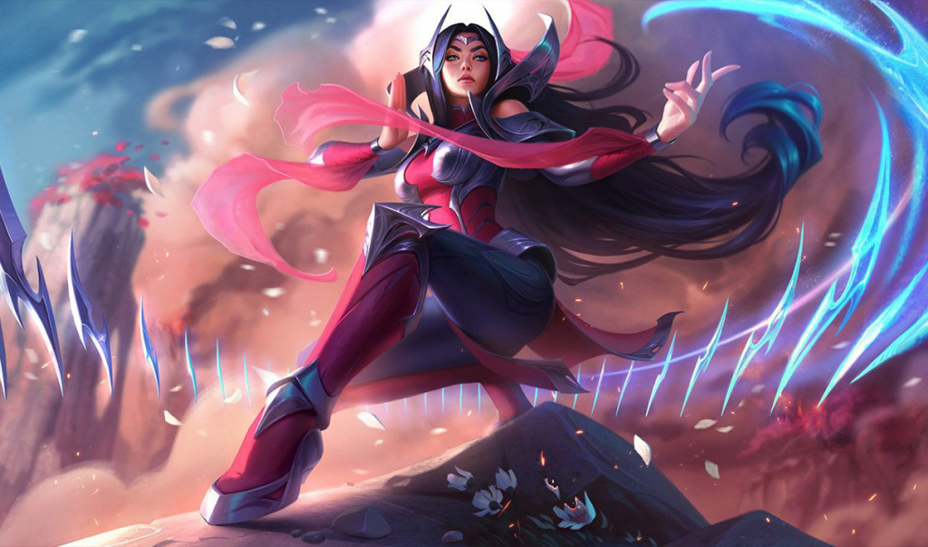 League of Legends Irelia splashart