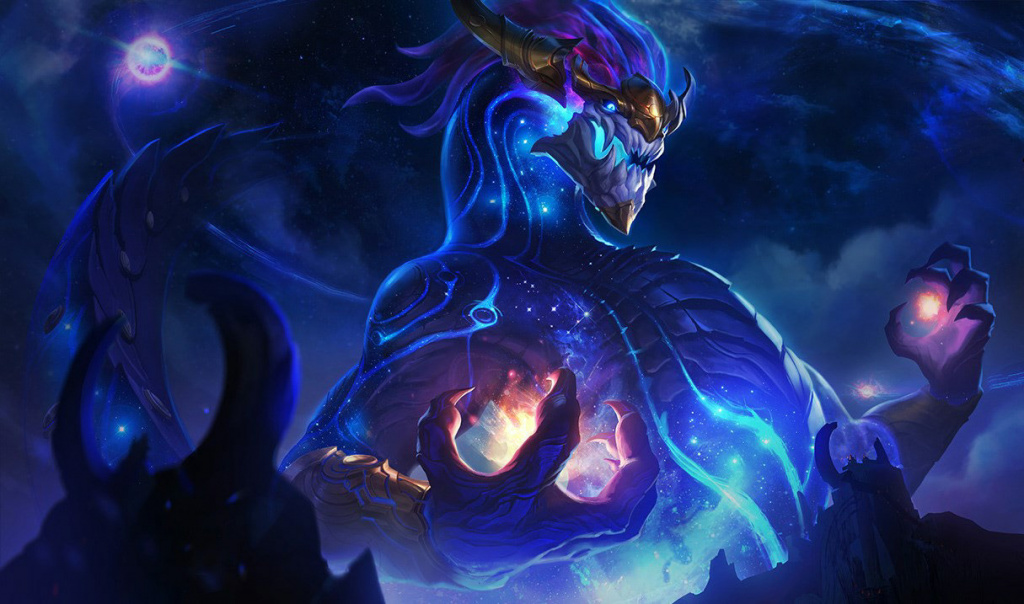 League of Legends Aurelion Sol splashart