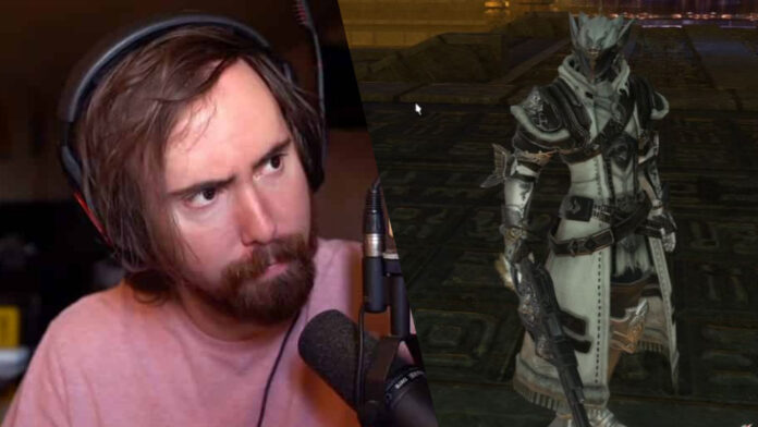 Le flux Twitch FF14 d'Asmongold devient risqué: glisse presque beaucoup
