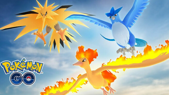 Meilleurs Movesets pour Articuno, Zapdos et Moltres dans Pokémon GO
