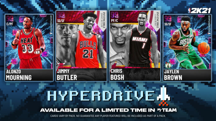 NBA 2K21 MyTeam : Packs Hyperdrive en édition limitée + Code de casier
