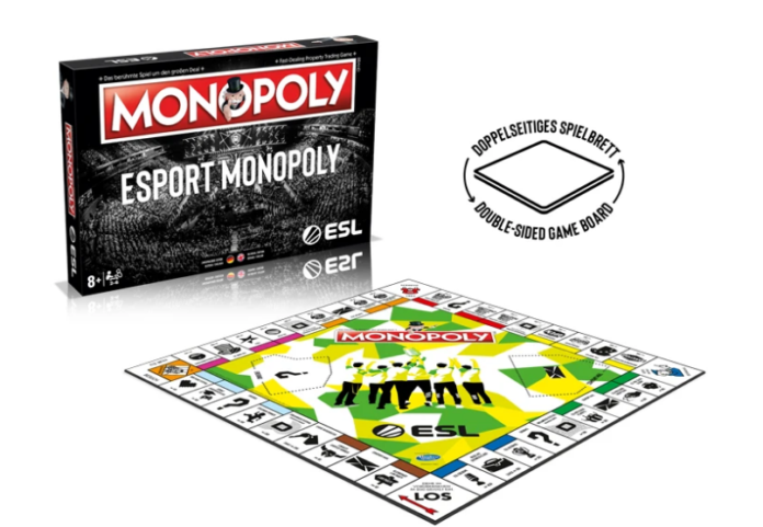 ESL crée un jeu de société 'Monopoly' pour l'eSport
