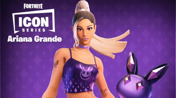 Le concert Fortnite Ariana Grande et le skin Icon Series devraient sortir bientôt
