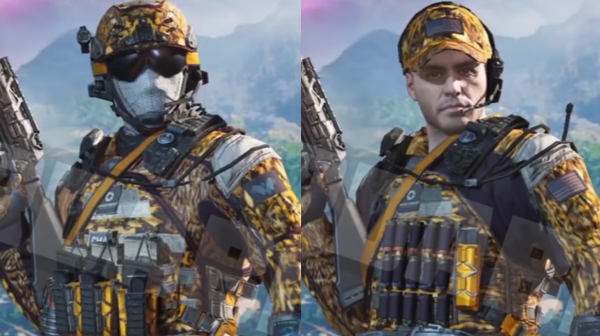 COD Mobile Saison 6 The Heat Special Ops 1 - Air Brush / Special Ops 3 - Air Brush