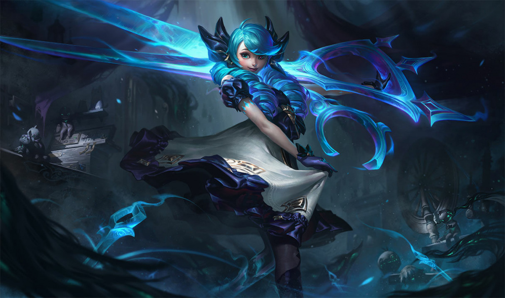 League of Legends Gwen splashart