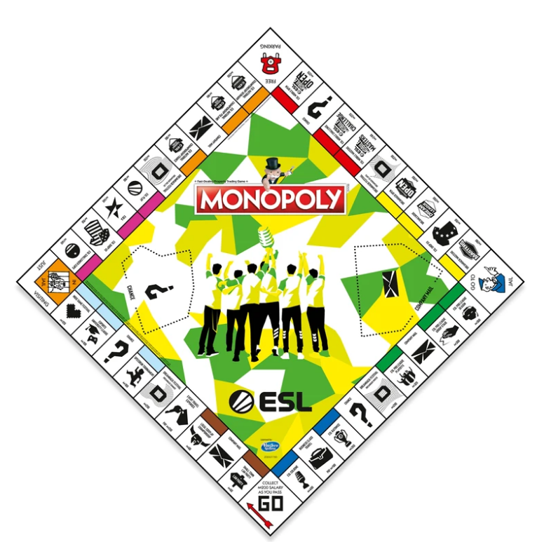 esports Monopoly jeu de société esl