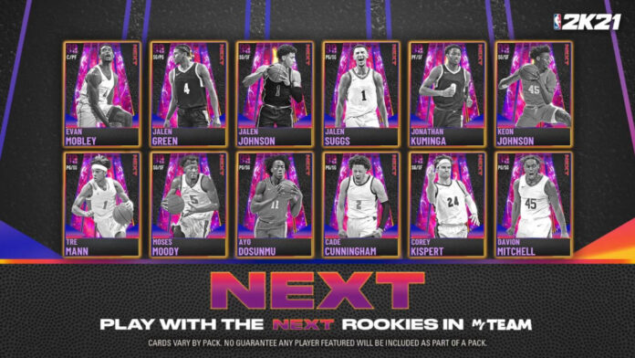 NBA 2K21 MyTeam : Packs et coffrets NEXT en édition limitée
