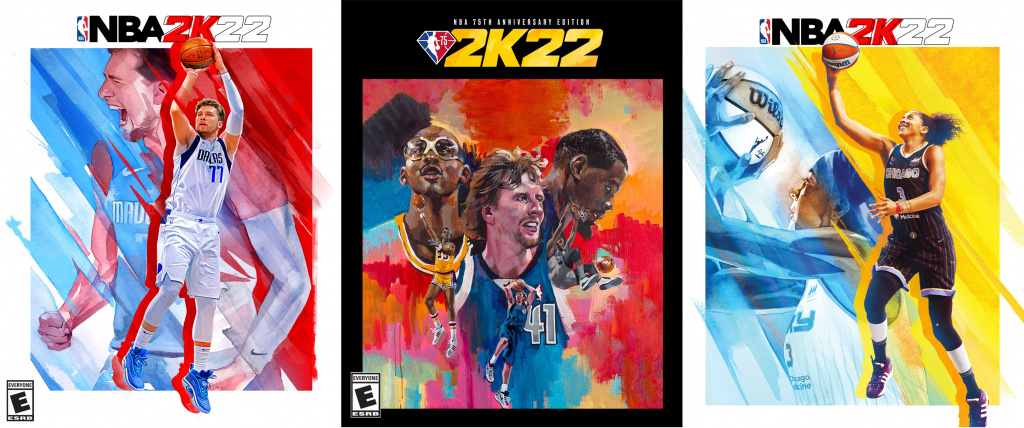 Couvertures NBA 2K22