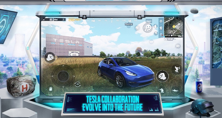 Voiture Tesla dans PUBG Mobile comment obtenir