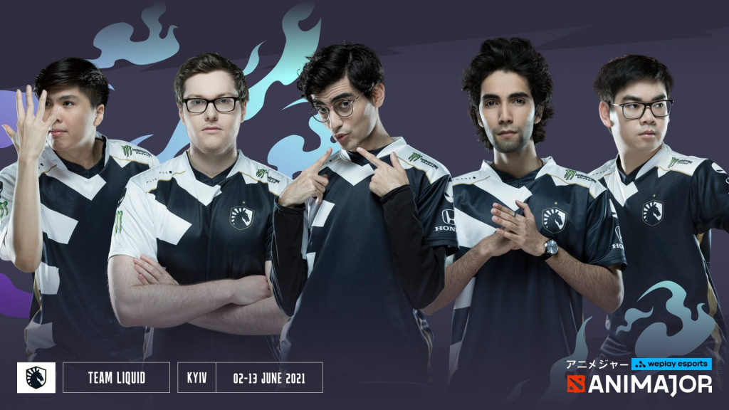 équipe liquide dota 2 roster 2021 animajor weplay