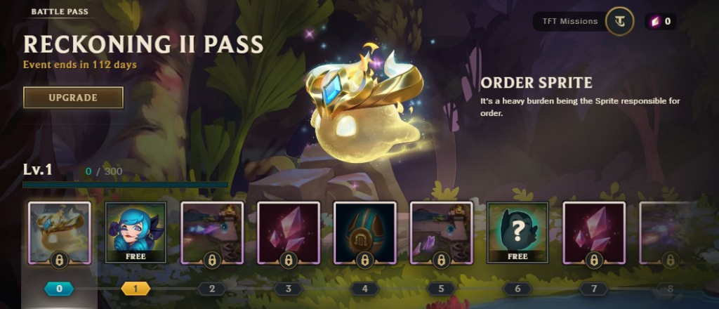 TFT Dawn of Heroes Battle Pass récompenses 1