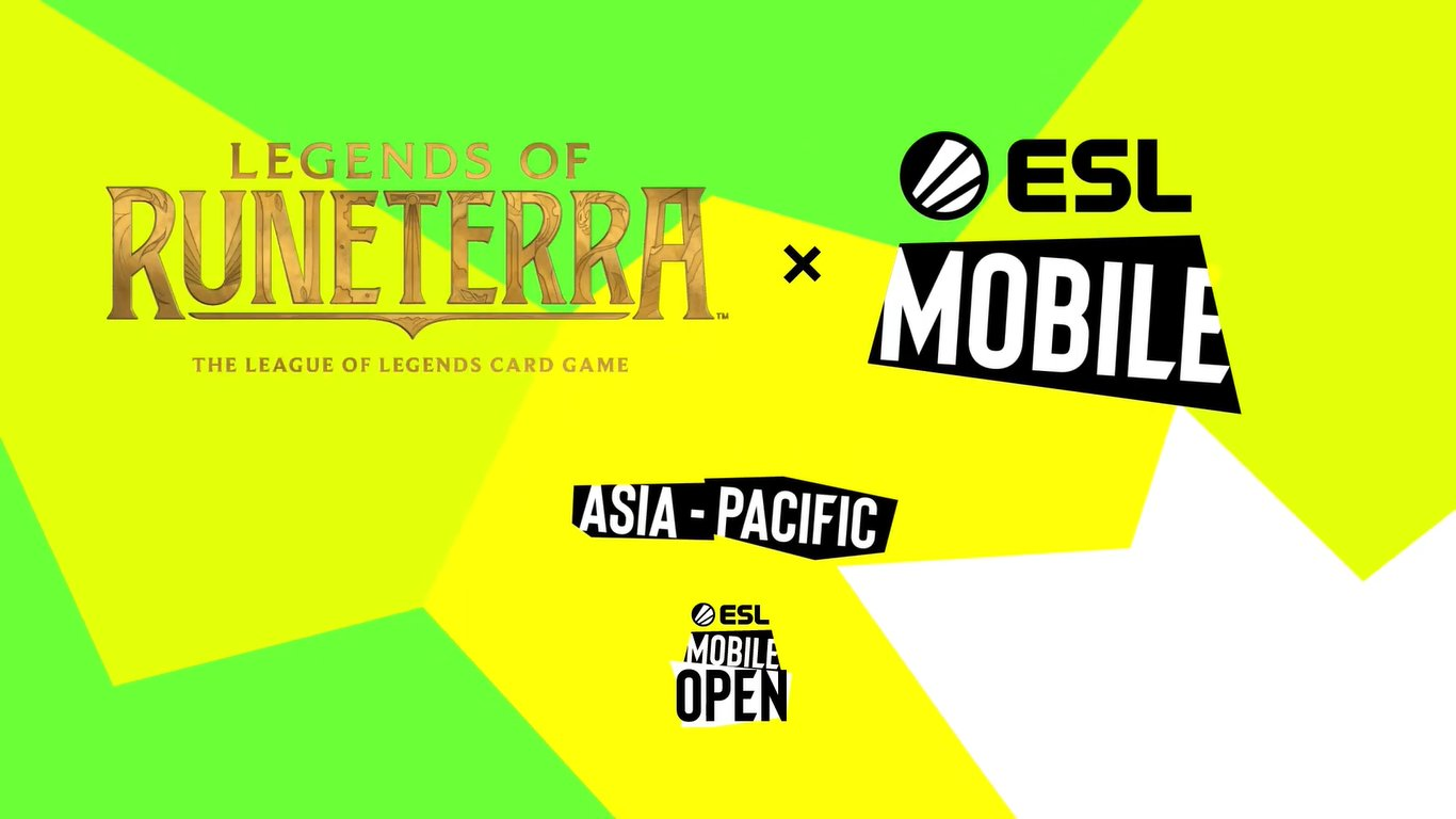 Bannière ESL Mobile Open Asia-Pacific Legends of Runeterra