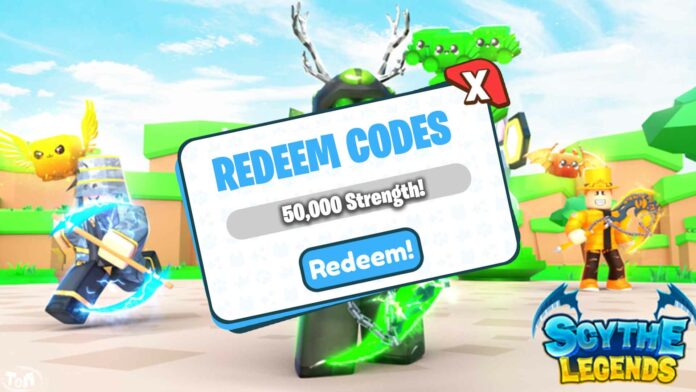 Codes Roblox Scythe Legends (août 2021)
