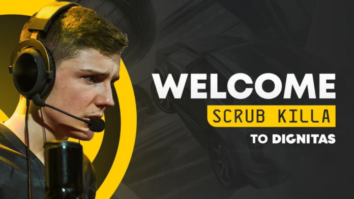 Dignitas signe le champion du monde RLCS Scrub Killa
