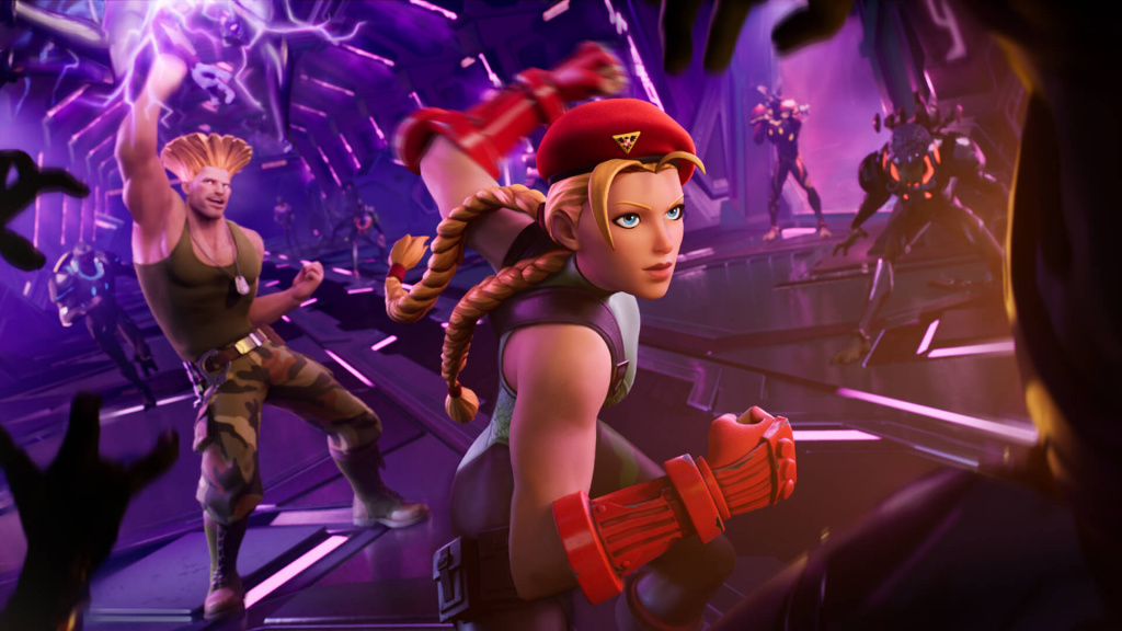 écran de chargement cammy fortnite