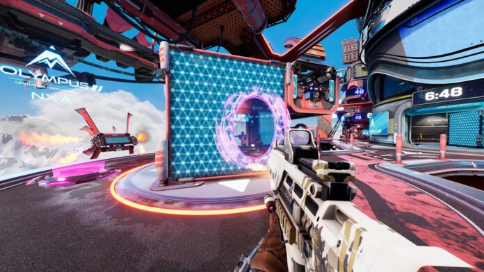 Aperçu du mode classé Splitgate - Journaliste joueur
