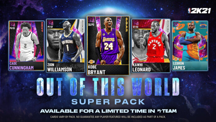 NBA 2K21 Out of this World Super Pack Market