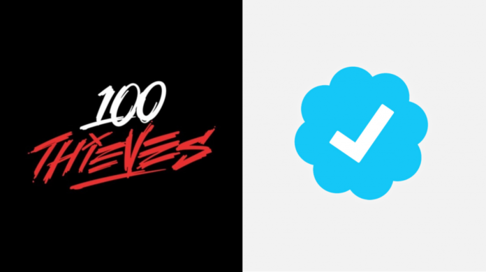 100 Thieves perd la vérification de Twitter après avoir changé de pseudo pour meme
