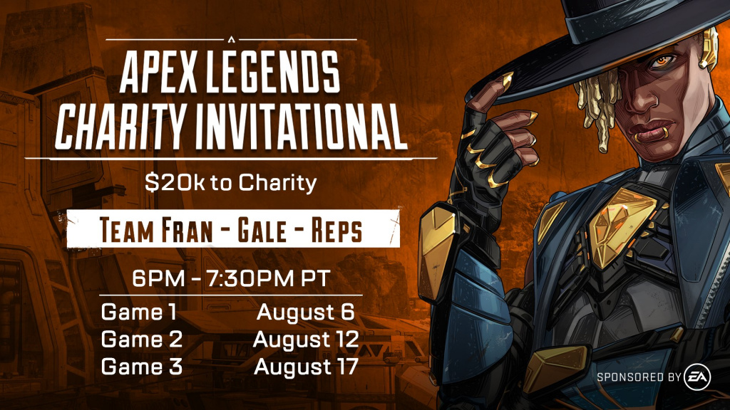Apex Legends Charity Invitational : diffusion, calendrier, joueurs, équipes