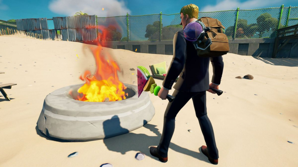 Feu de camp Fortnite Free Guy quêtes