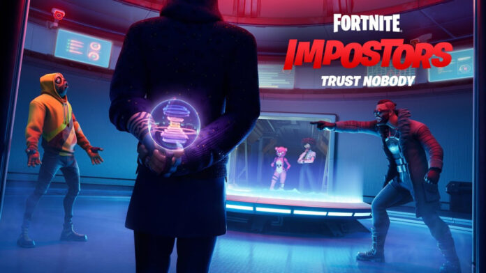 Fortnite Impostors Storm Monitoring room inside the Bridge