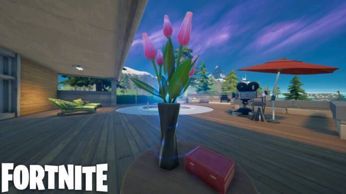 Récupérez un vase de fleurs dans les emplacements de Lazy Lake - Défi Fortnite Semaine 11
