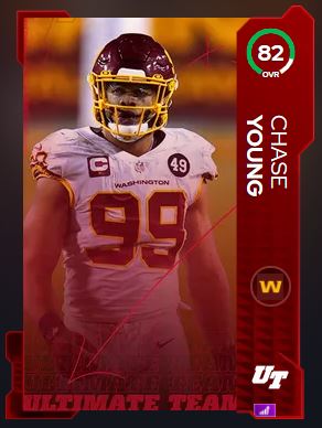Madden 22 Chase Young Core Elite MUT