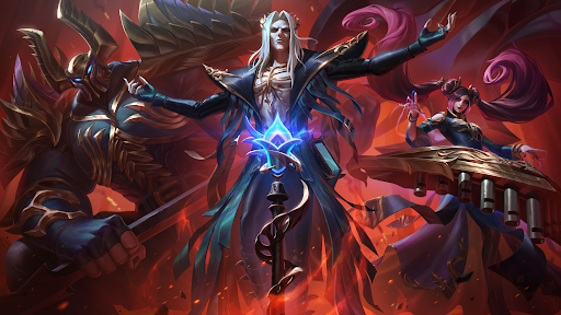 Pentakill yorrick kayle olaf skins dans le jeu