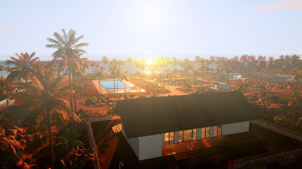 Personnalisez un complexe existant ou commencez à construire à partir de zéro dans Hotel Life: A Resort Simulator