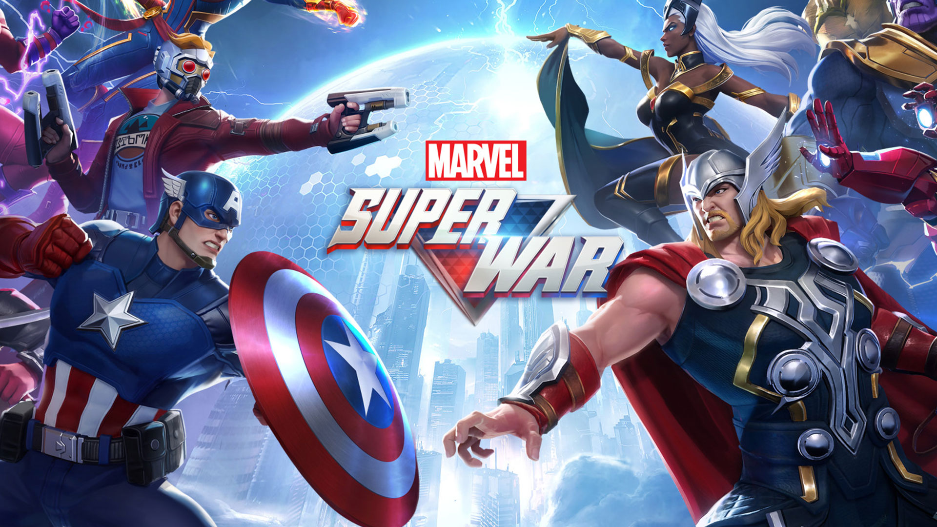 Les meilleurs jeux MOBA mobiles - Marvel Super War