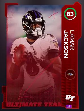 Madden 22 Lamar Jackson Core Elite MUT