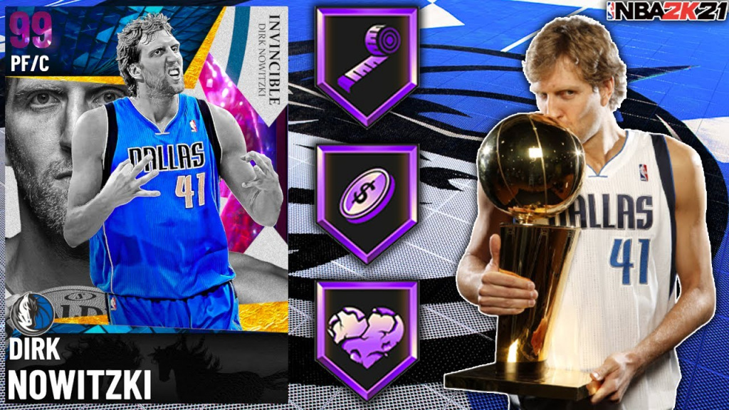 NBA 2K21 MyTeam Limited Invincible Dirk Nowitzki