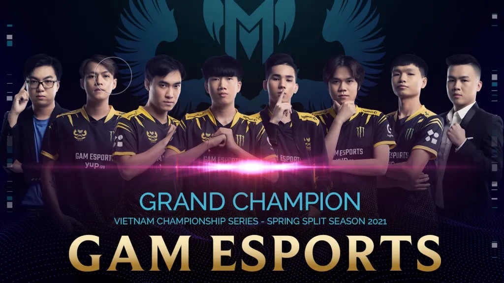 VCS 2021 Spring Split champions GAM Sports