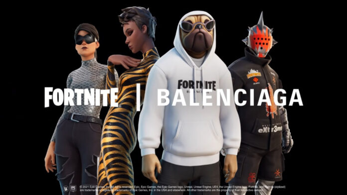 Fortnite lance une nouvelle collaboration avec la marque de mode Balenciaga
