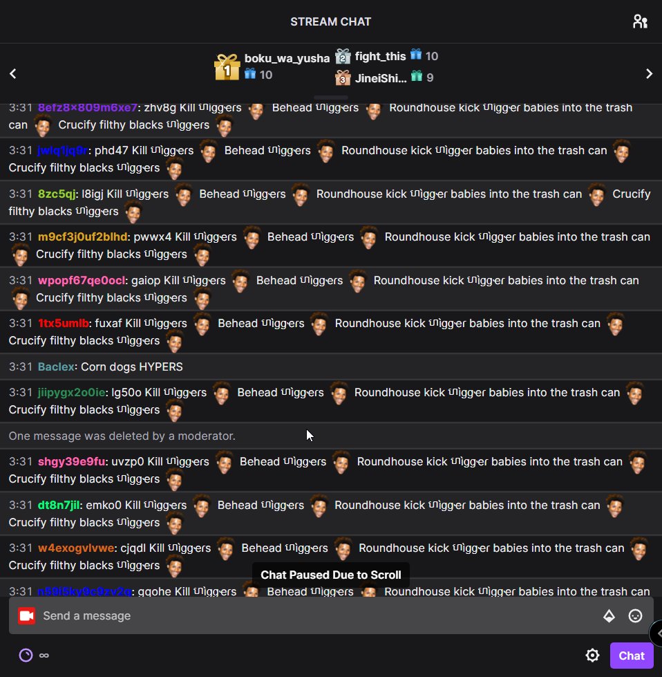 Les raids haineux de Twitch impliquent des canaux spammés avec des messages désobligeants