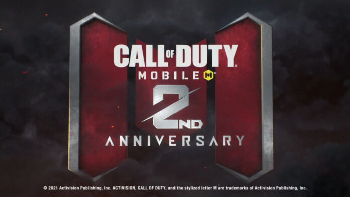 Quelle est la date du deuxième anniversaire de COD Mobile
